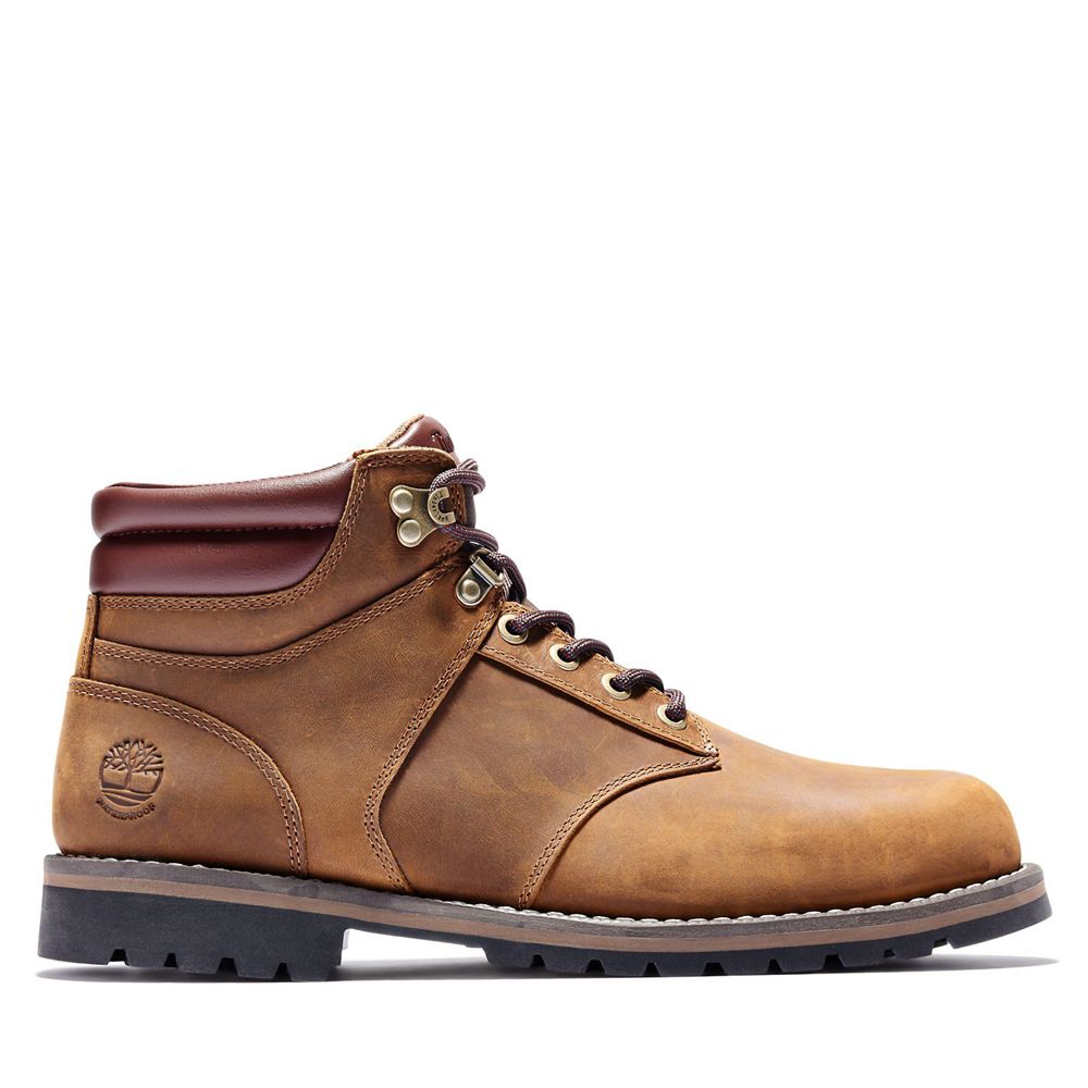 Botas de Montaña Timberland Hombre Redwood Falls Waterproof Mid Marrones - Chile EWI-580719